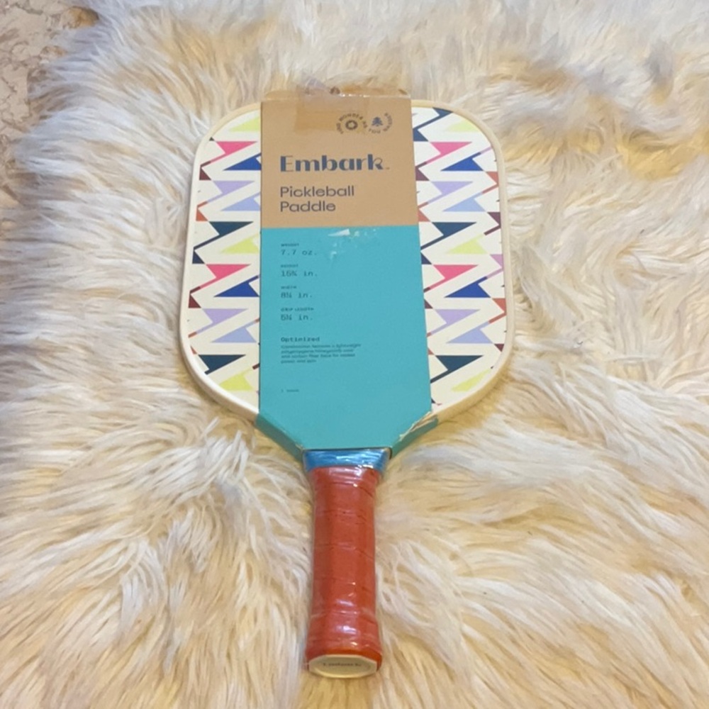 Embark Multi Colors Lightweight Pickleball Paddle USA Approved Weight 7.7oz